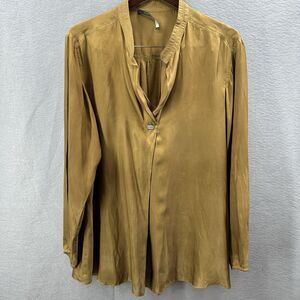 Beate Heymann Street Couture Blouse Womens 12 Polyester Lagenlook Flowy Boho